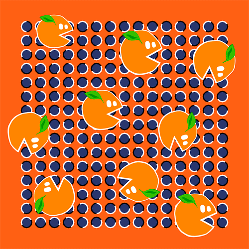 Fanta Trippy Dancing Oranges